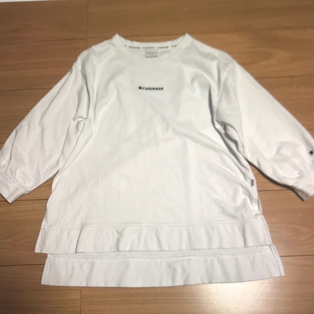 Converse Women's White Short Sleeve Tee